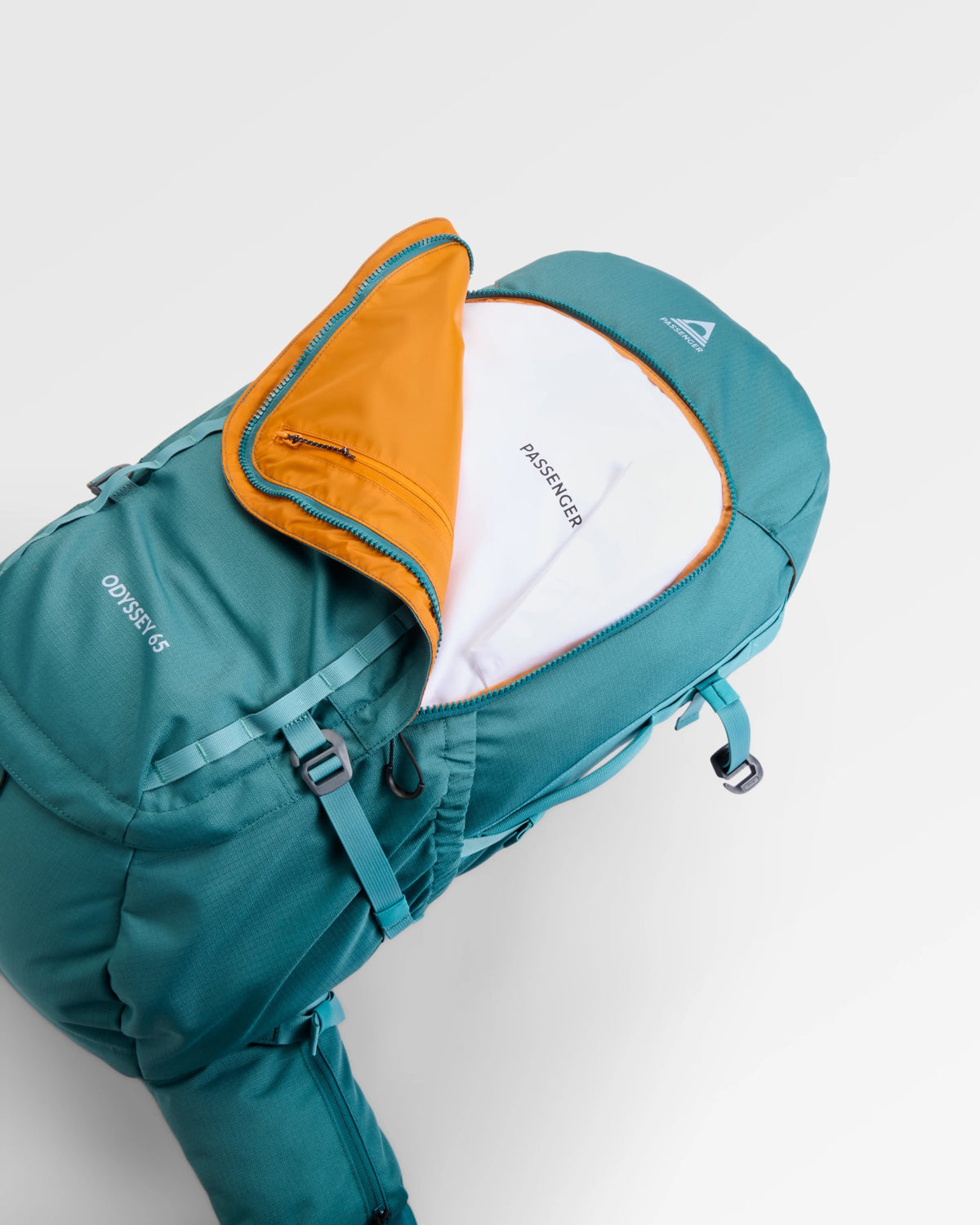 Odyssey 65L Backpack - Mediterranean - Flatlay