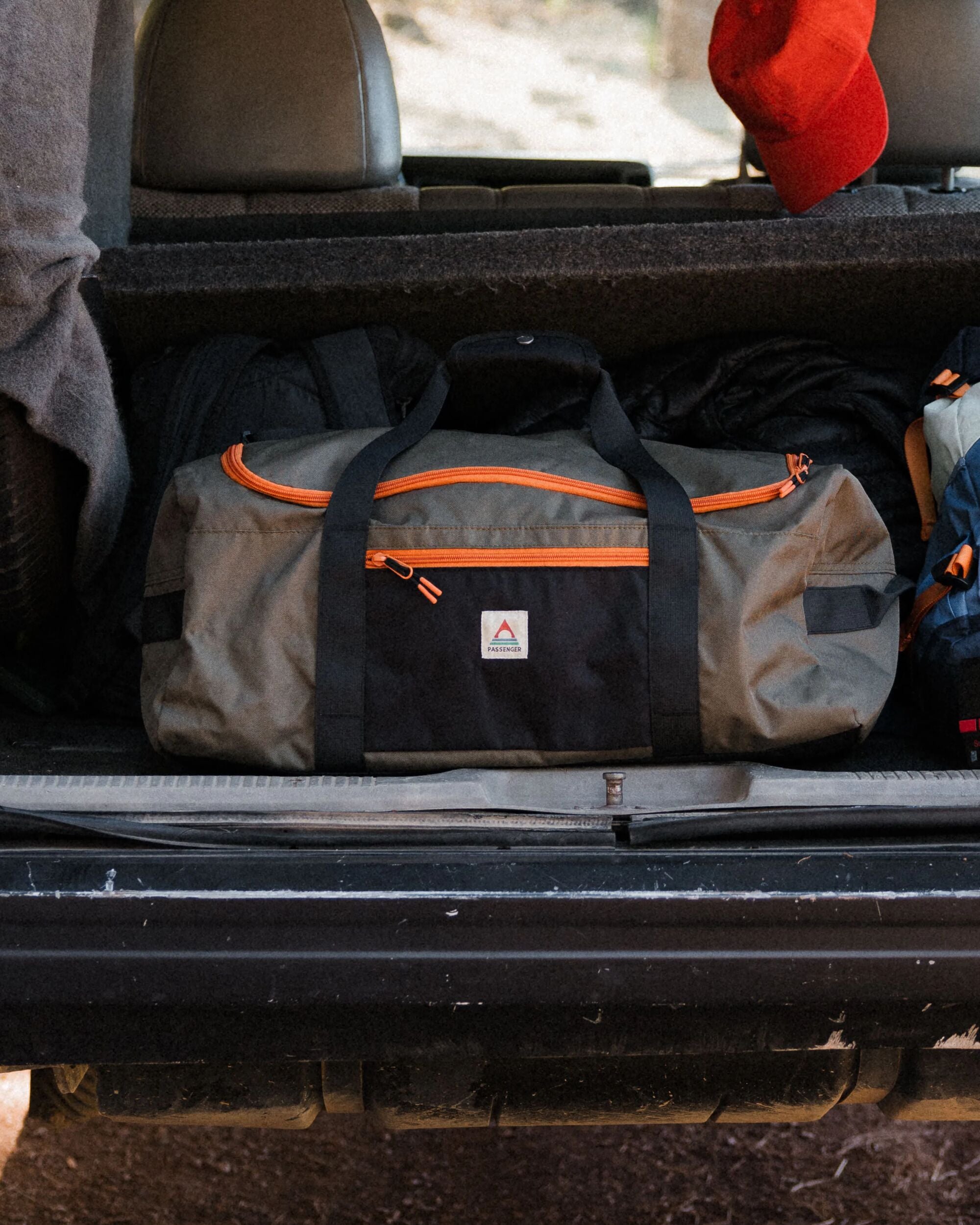 Boondocker Recycled 30L Duffel - True Black/ Khaki
 - Lifestyle