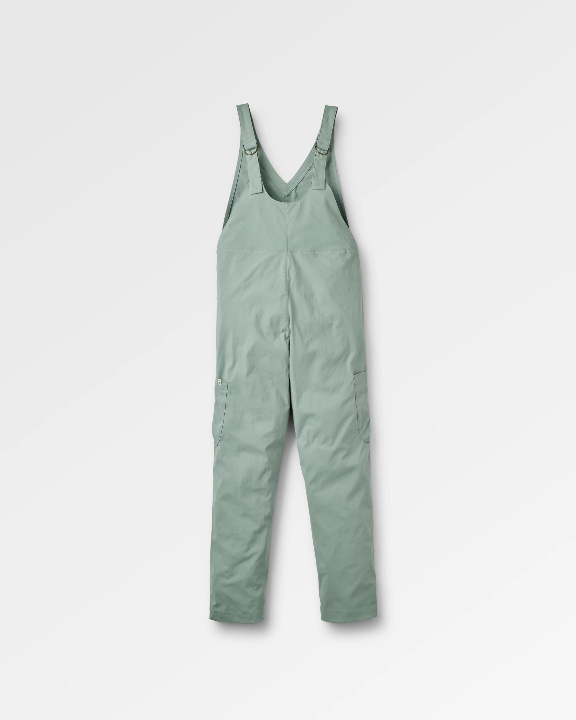 Refuel Ripstop Dungarees - Pistachio - Flatlay