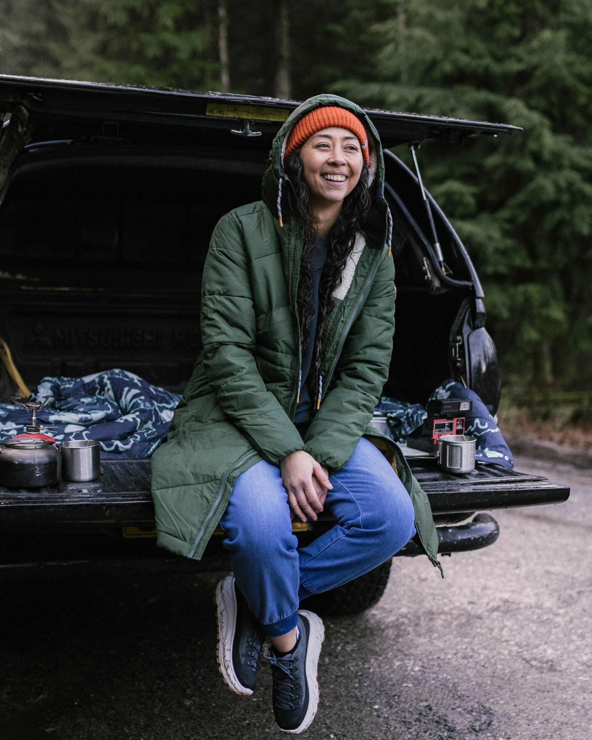 Kinsey Recycled Jacket - Fir Tree - Lifestyle