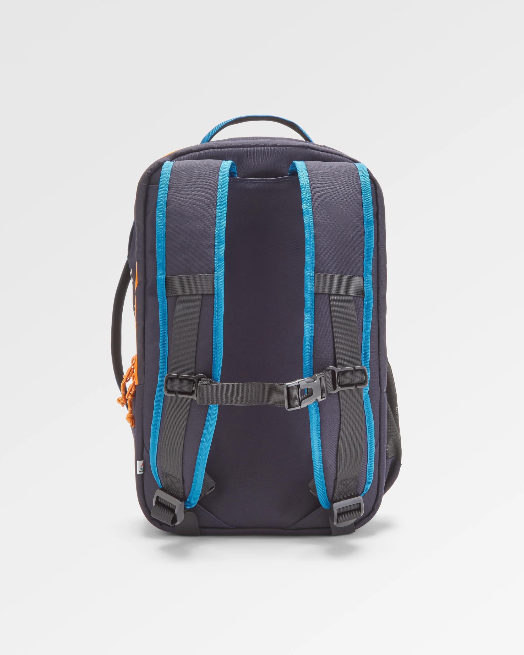 Stratos Duffel Backpack - Moonlight Blue - Flatlay