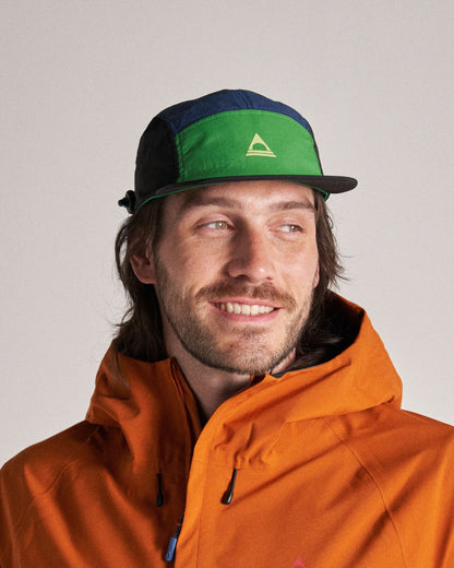 Emerge 5 Panel Trail Cap - Stem Green - 