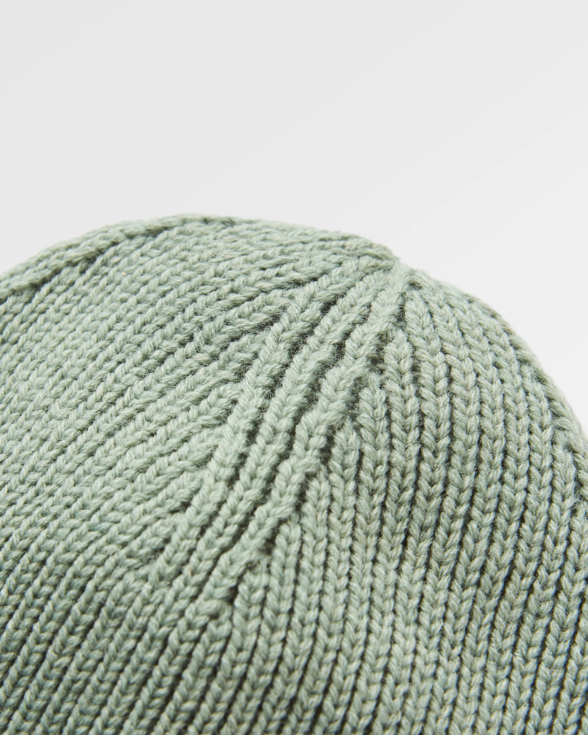 Passenger Recycled Beanie - Pistachio - Flatlay