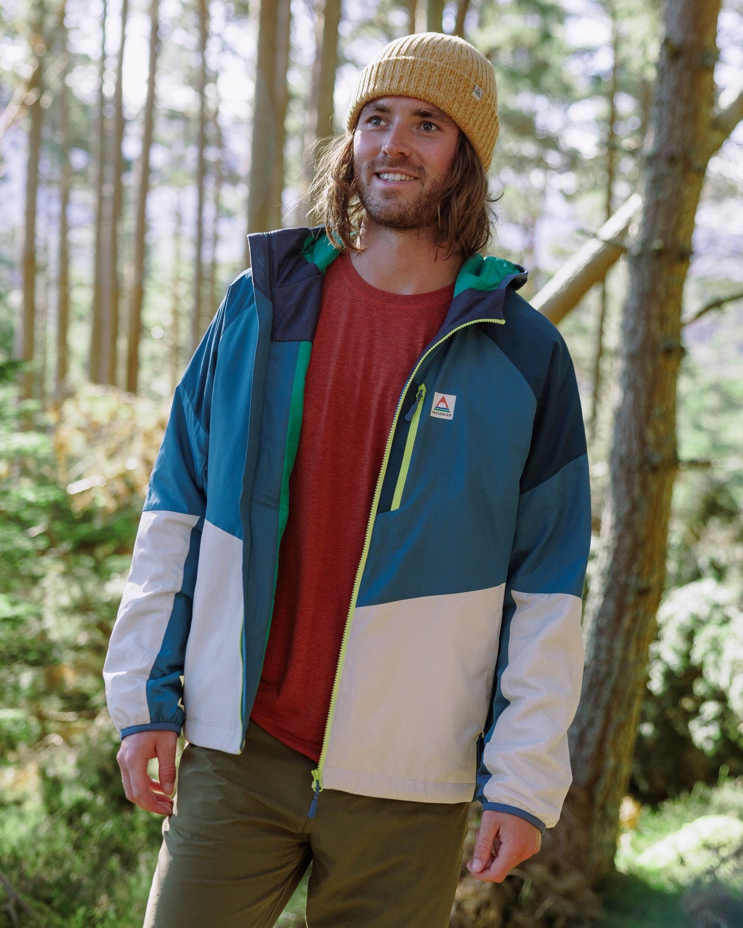 Daybreak Light Recycled Thermore® Insulated Jacket - Tidal Blue/Blue Steel/Birch