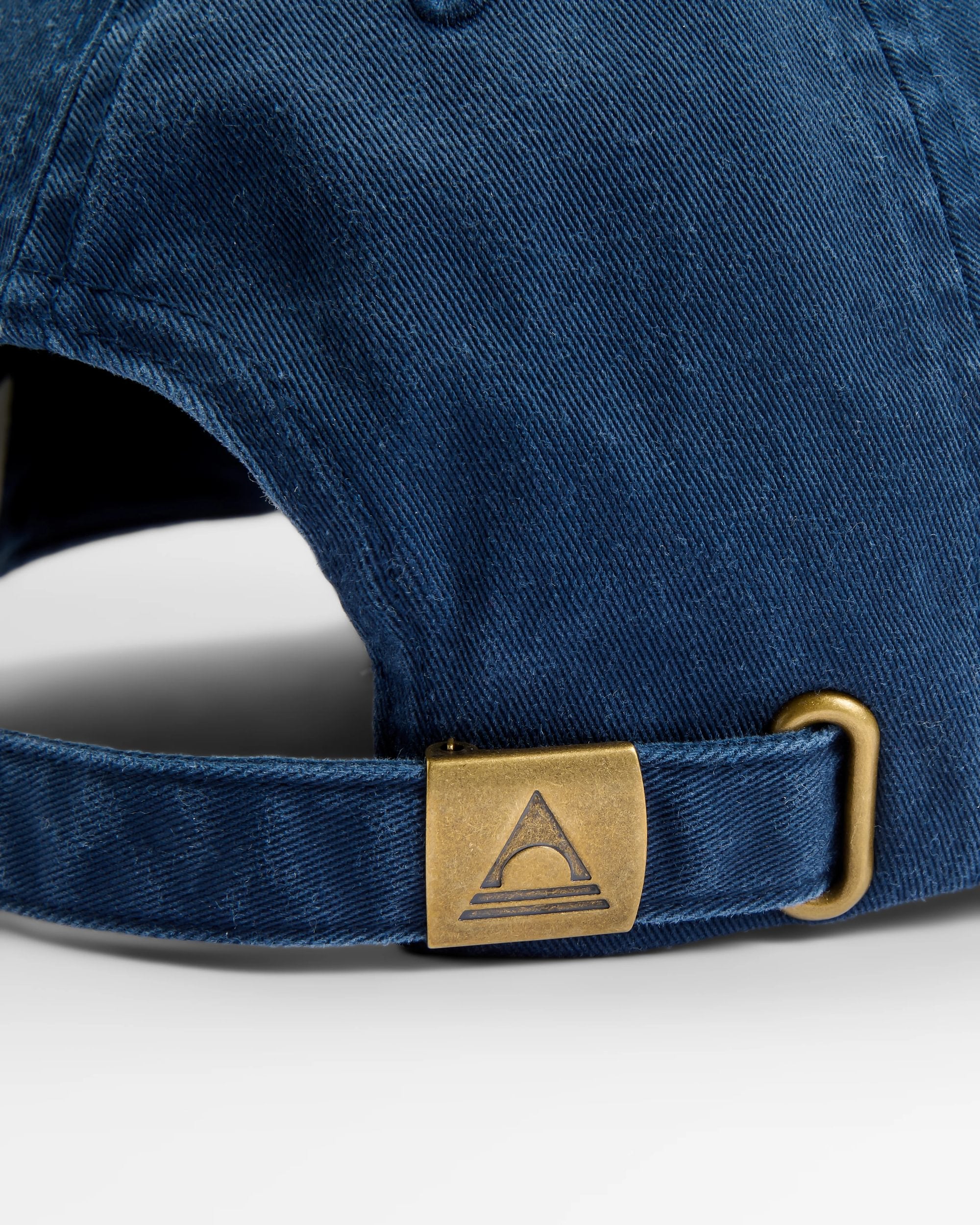 Classic Organic Cotton 6 Panel Cap 2.0 - Rich Navy - Flatlay