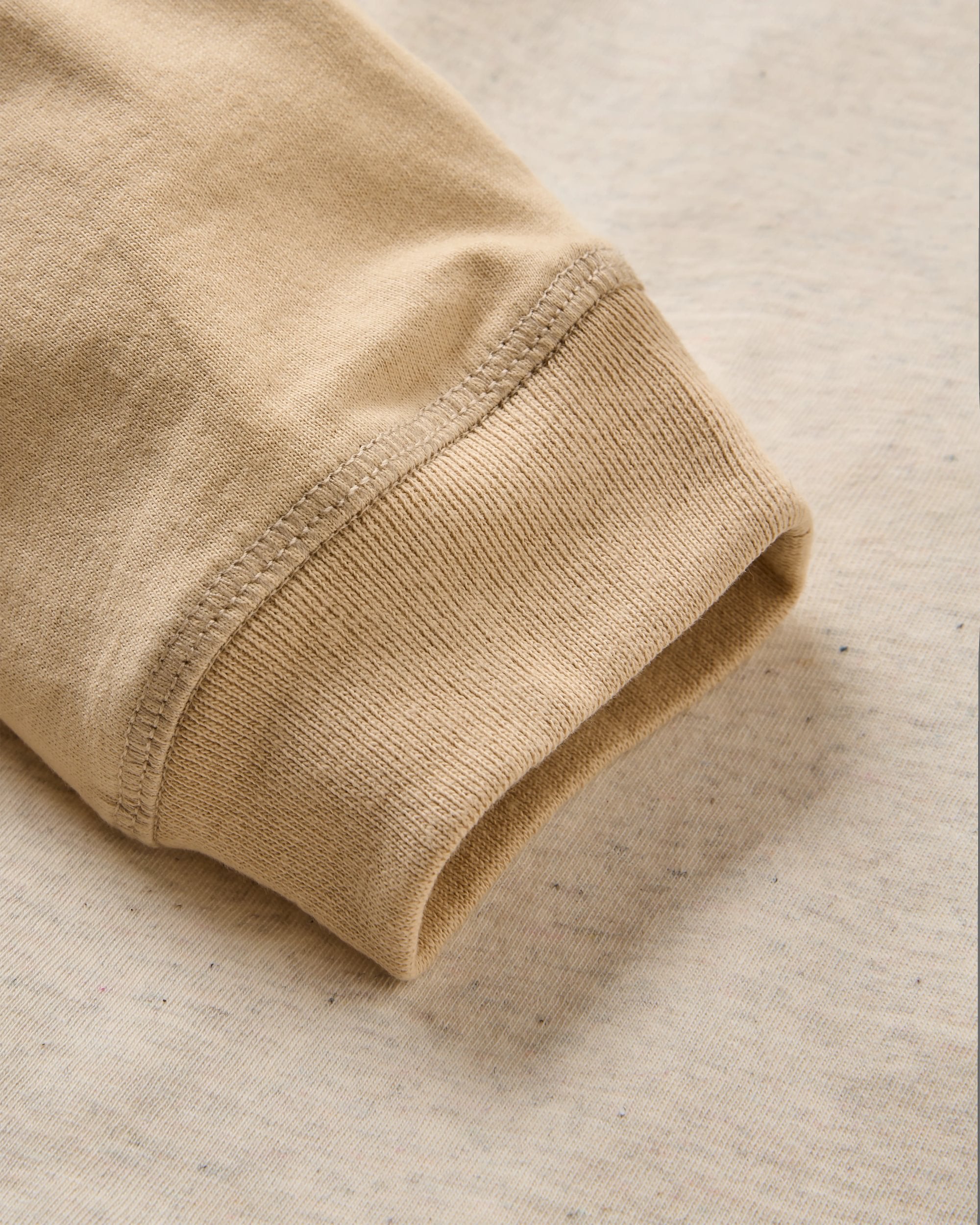 Odyssey Recycled Cotton Raglan T-Shirt - Milky Marl - Flatlay