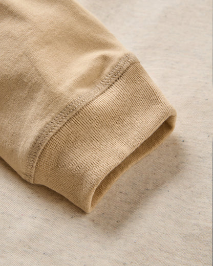 Odyssey Recycled Cotton Raglan T-Shirt - Milky Marl - Flatlay