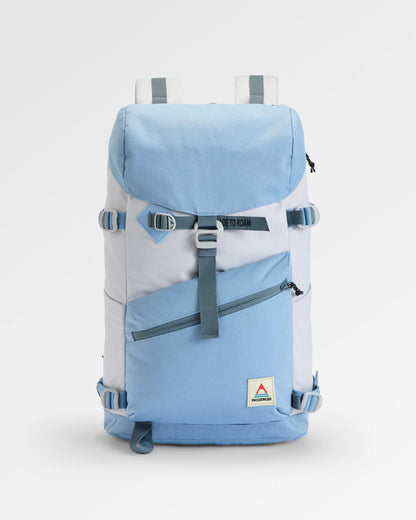 Vantage 24 Backpack - Faded Denim/ Grey Blue - Flatlay