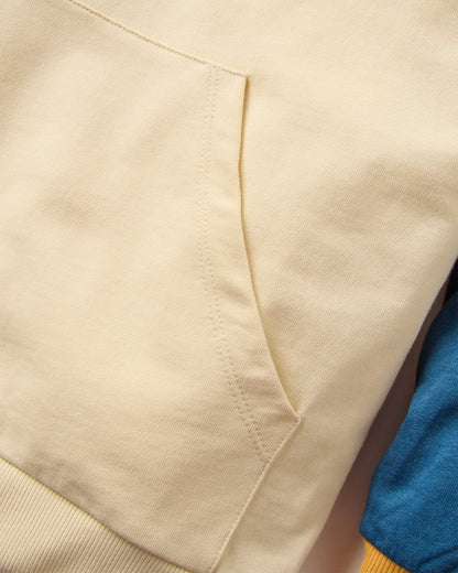 Riser Organic Cotton Hoodie - Birch - Flatlay