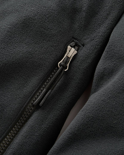 Set Off Polartec® 1/4 Zip Fleece - Black - Flatlay
