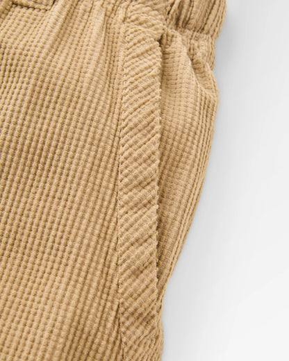 Apex Grid Cord Short - Simply Taupe - Flatlay