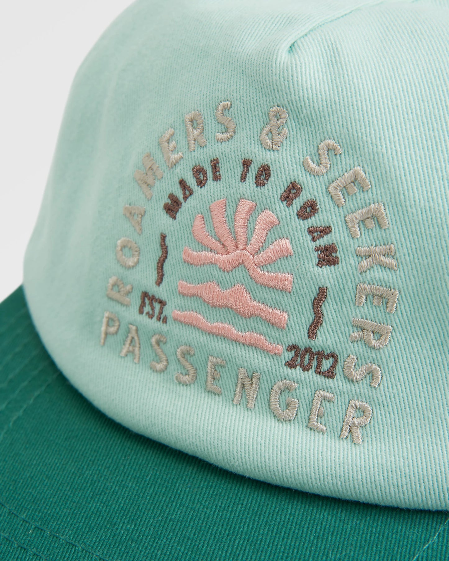 Seekers Recycled Cotton Low Profile Cap - Deep Sea