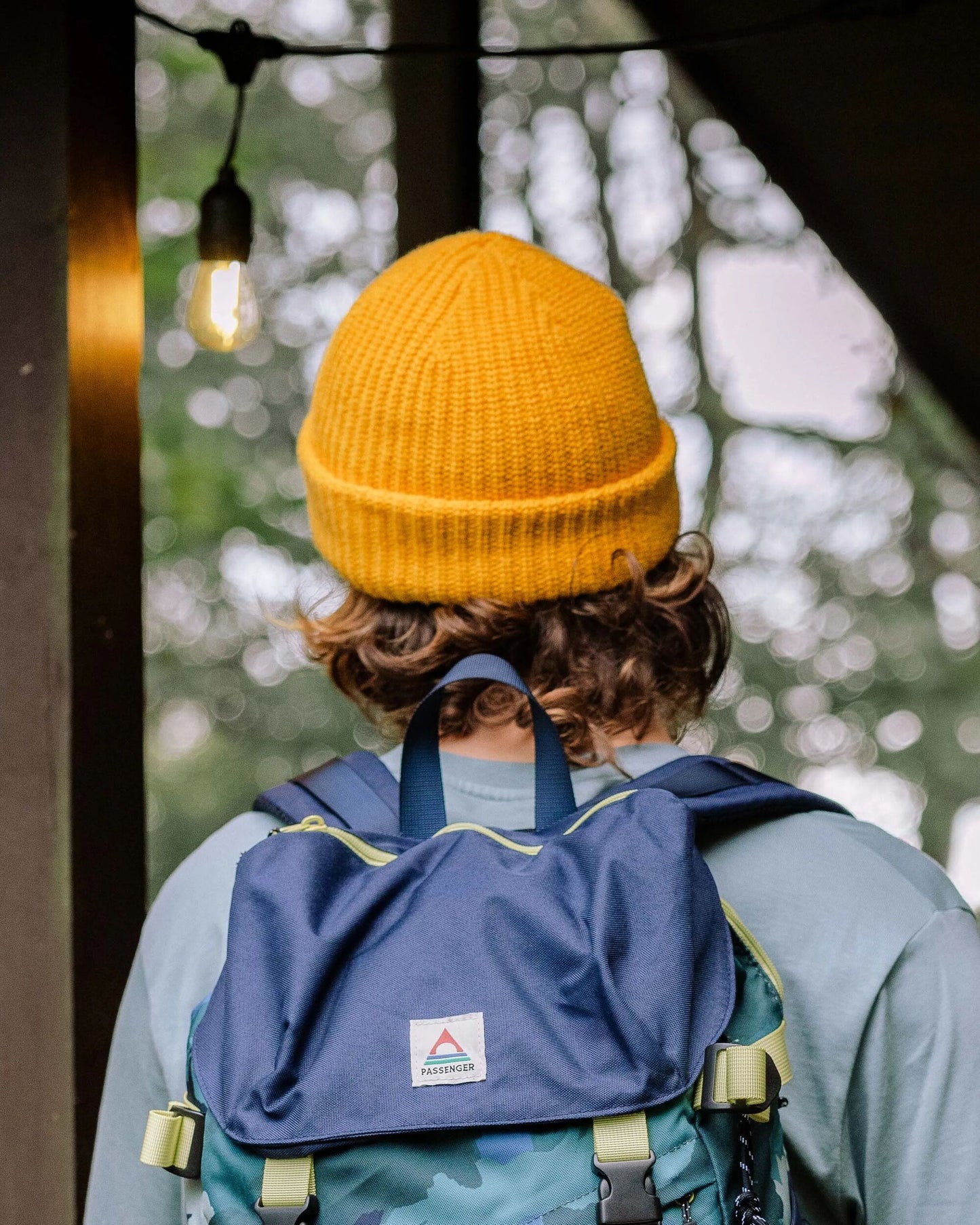 Male_Beechwood Fleece Lined Recycled Beanie - Mustard Gold