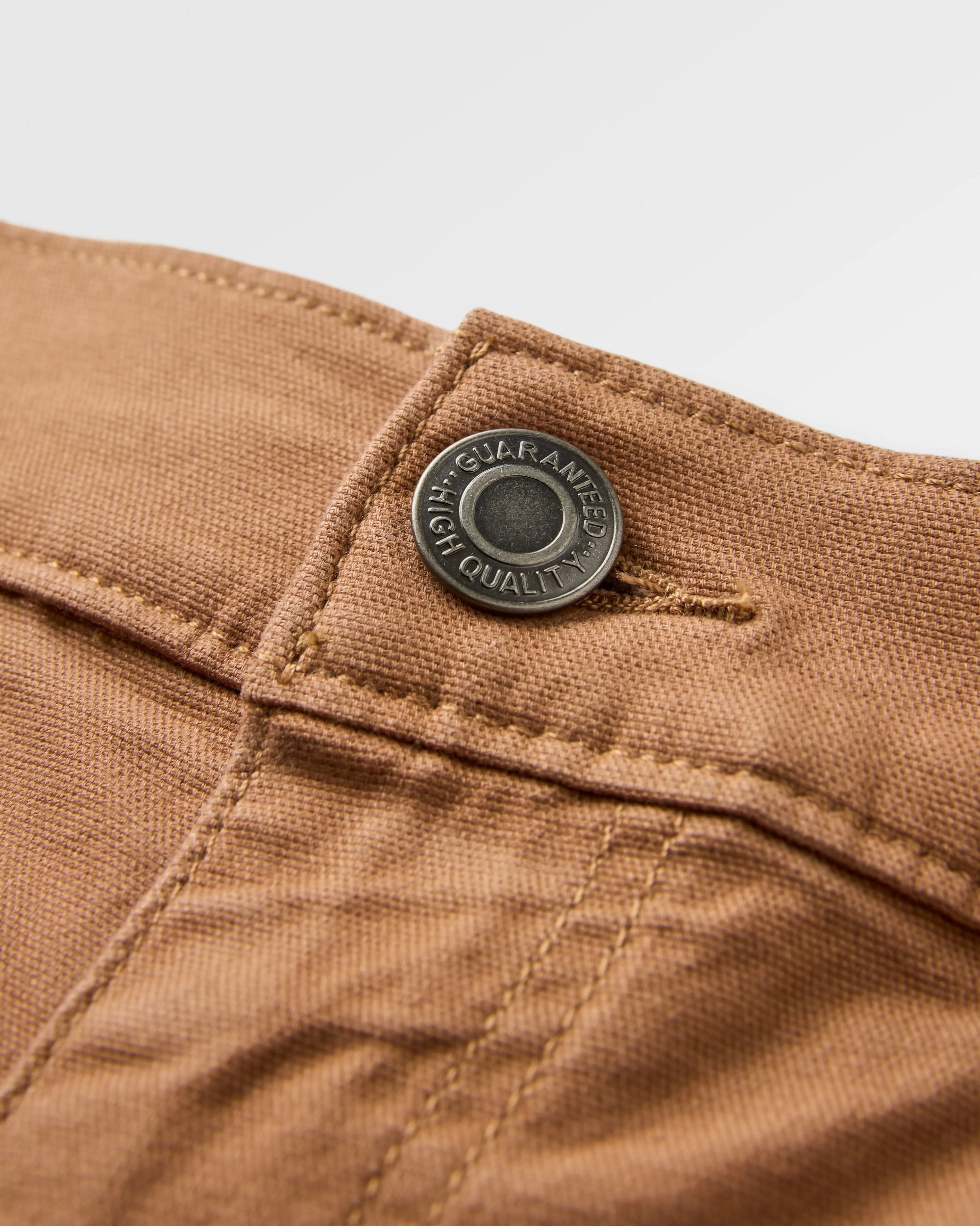 Horizon Comfort Chino - Toffee - Flatlay
