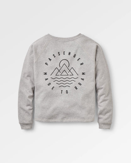 Remote Sweatshirt - Grey Marl - Flatlay