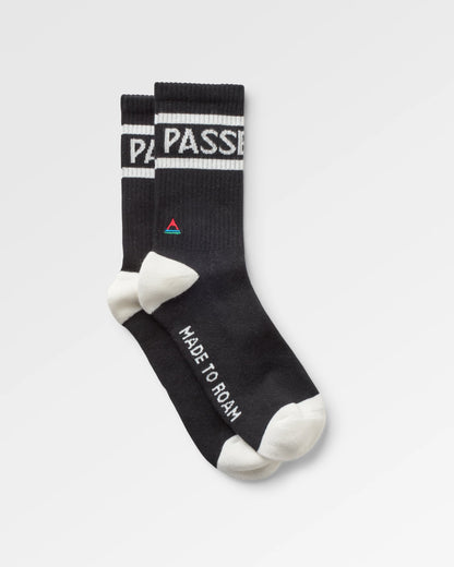 Classic Passenger Crew Socks - Black