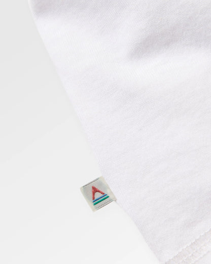 Odyssey Recycled Cotton Raglan T-Shirt - Rich Navy/White - Flatlay