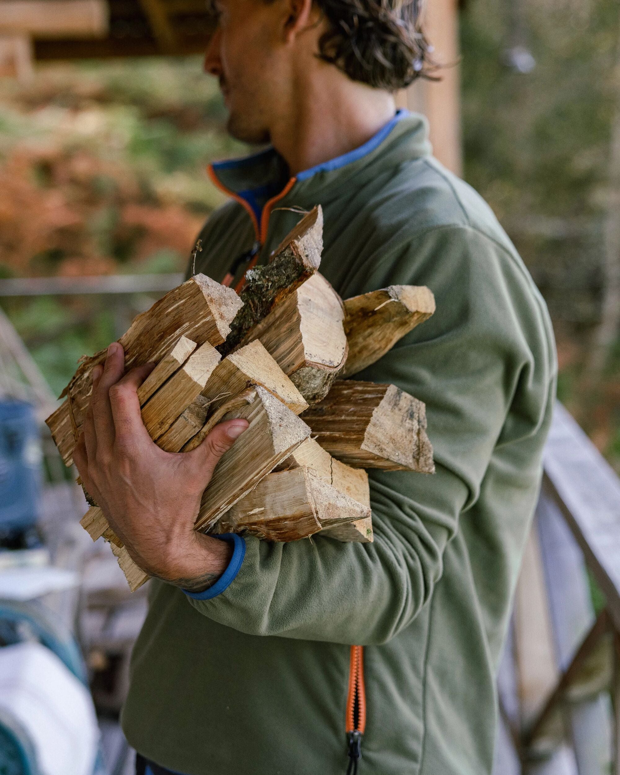 Switchback Micro Polartec® Fleece - Khaki - Lifestyle