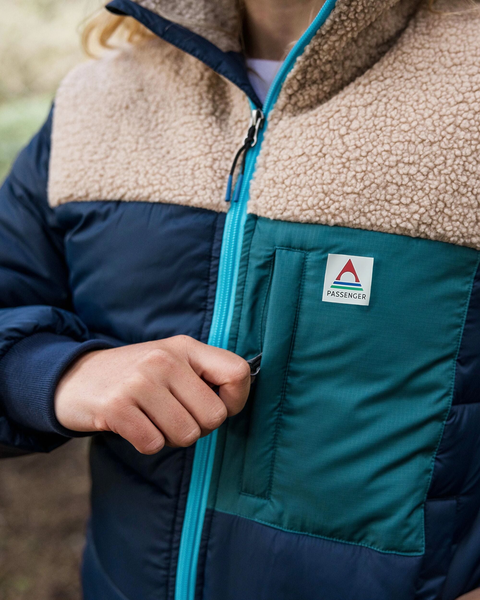 Inspire Recycled Insulated Jacket - Rich Navy - Lifestyle