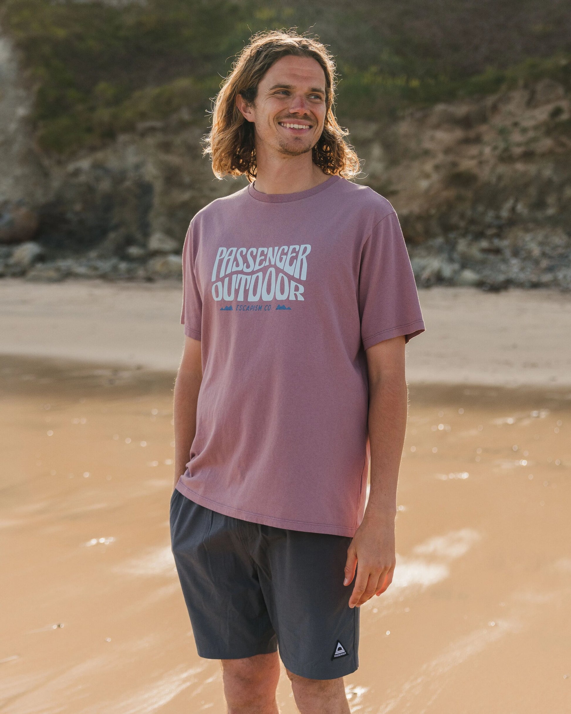 Yuca Recycled Cotton T-Shirt - Grape