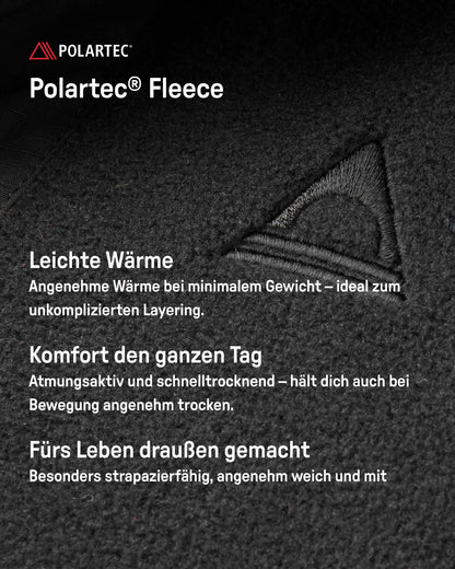 Women's Amber Polartec® Fleece - Graumeliert