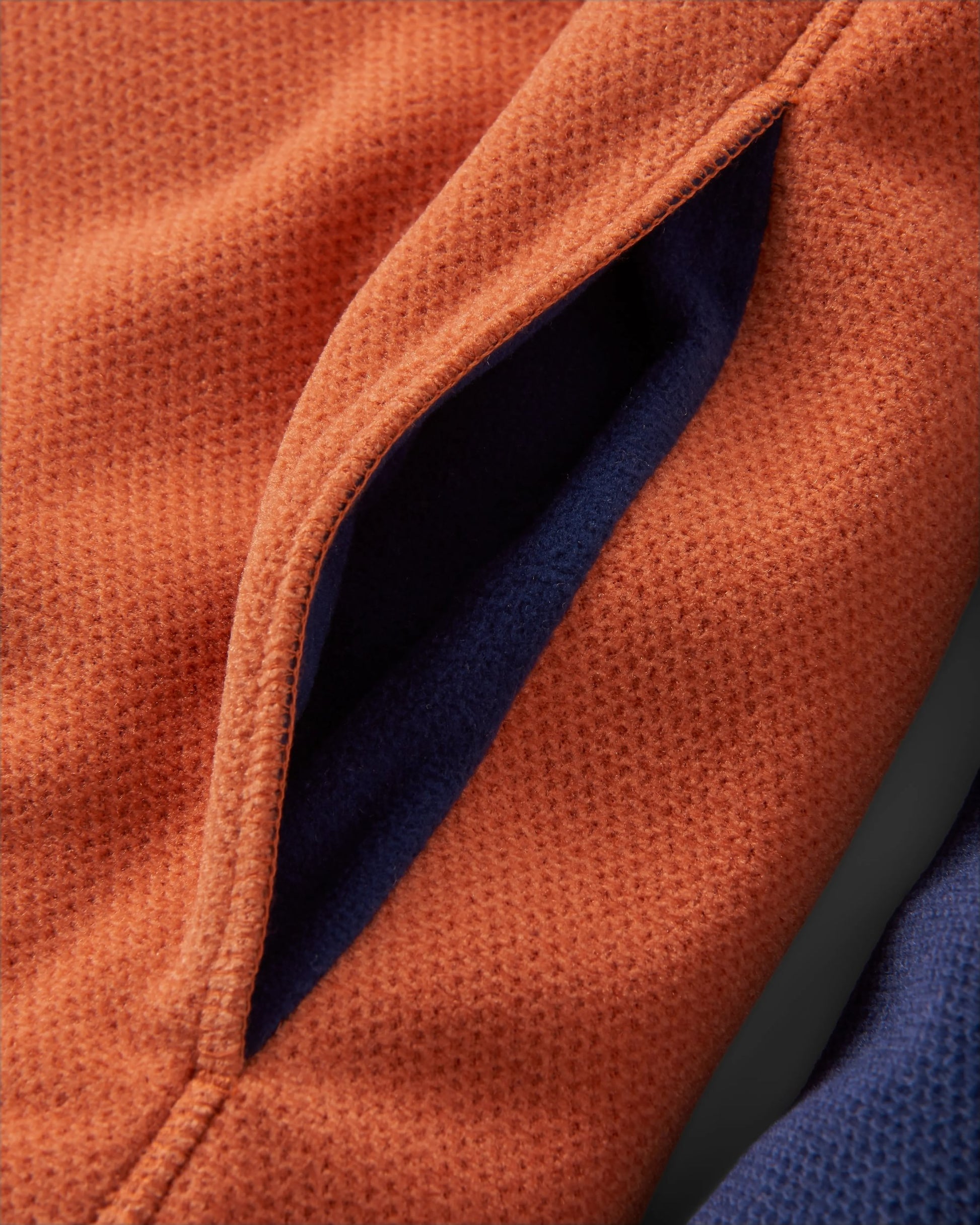 Snowdrop Pullover Recycled Polartec® Fleece - Rich Navy