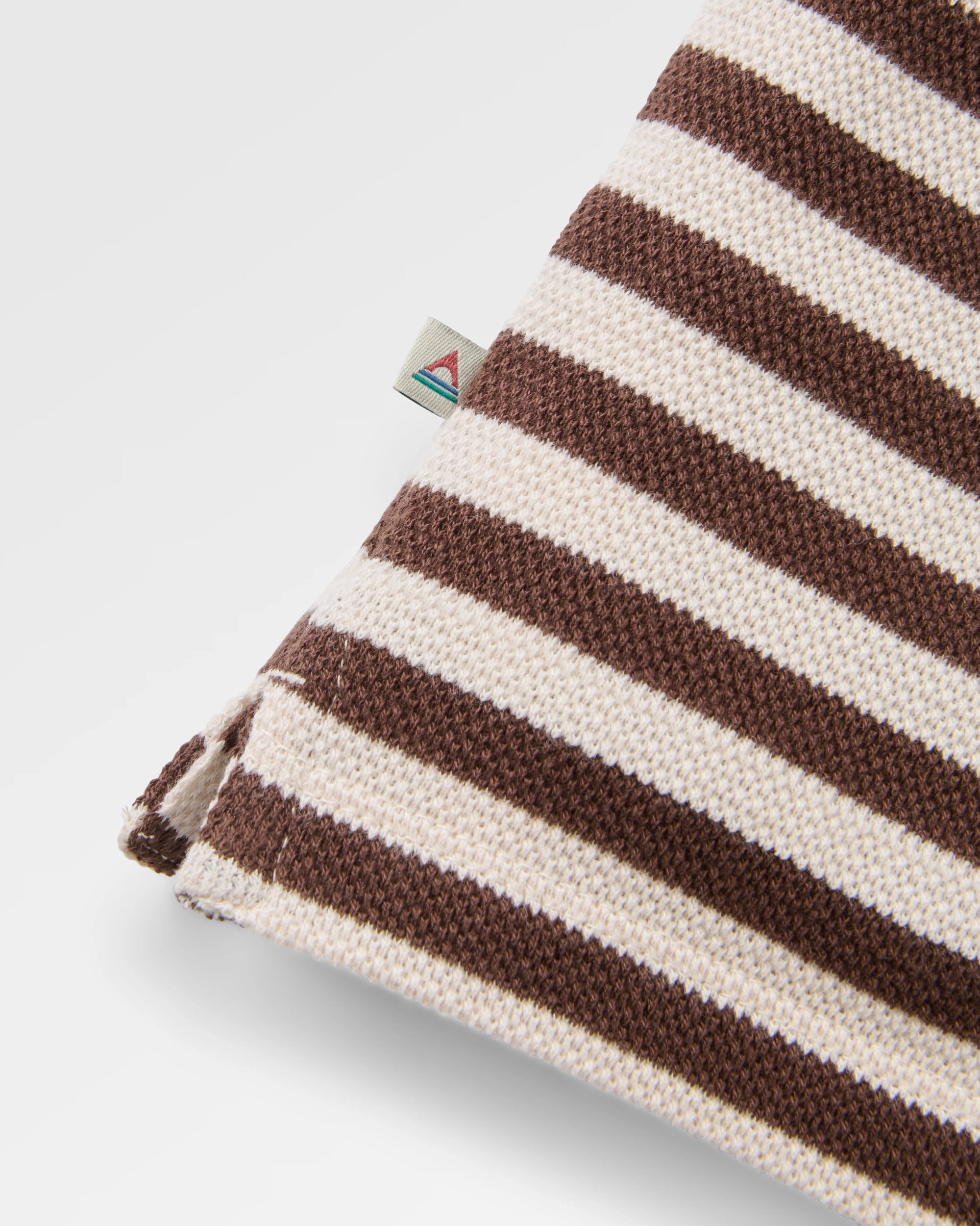 Panorama Striped Long sleeve T-Shirt - Chestnut - Flatlay