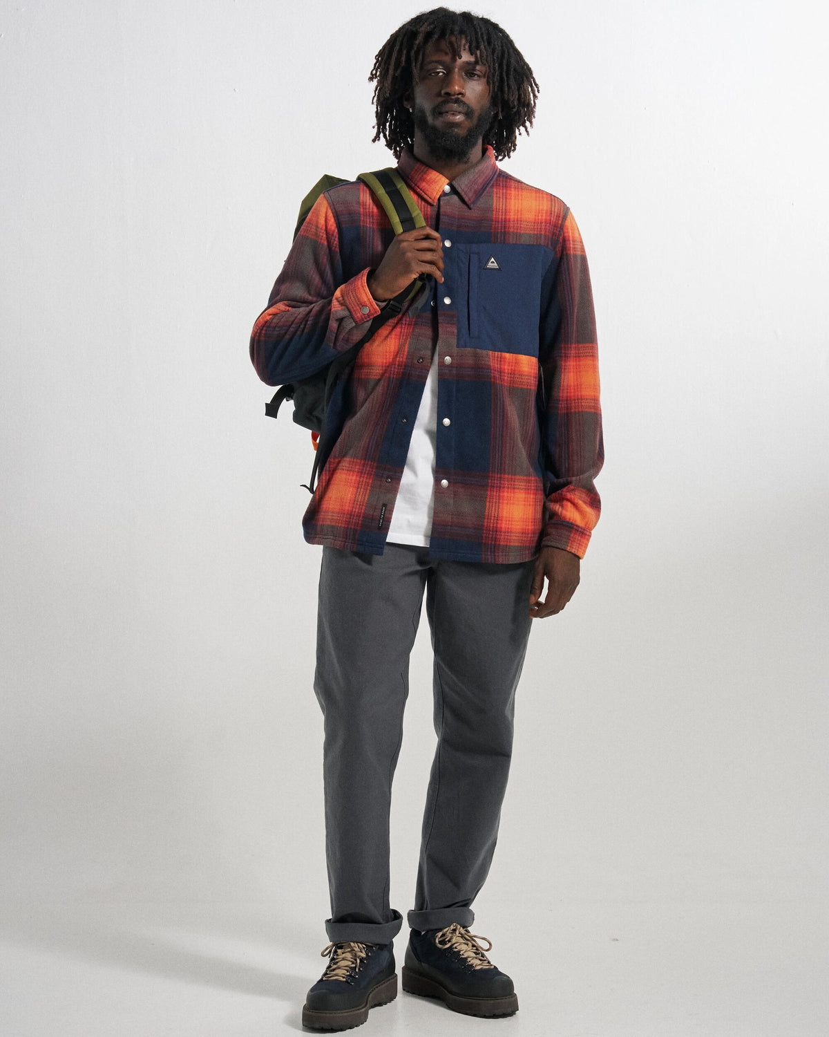 Adventurer Relaxed Fit Trouser - Charcoal - Studio Model