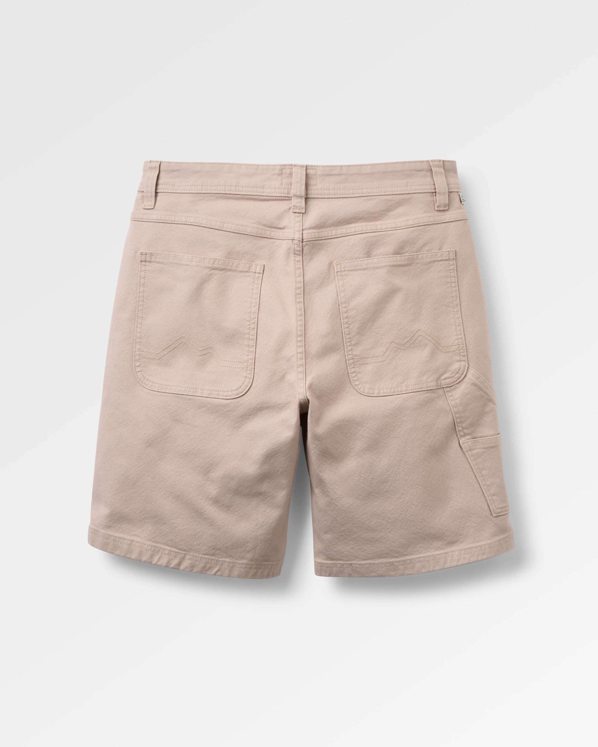 Vantage Cotton Canvas Short - Simply Taupe - Flatlay