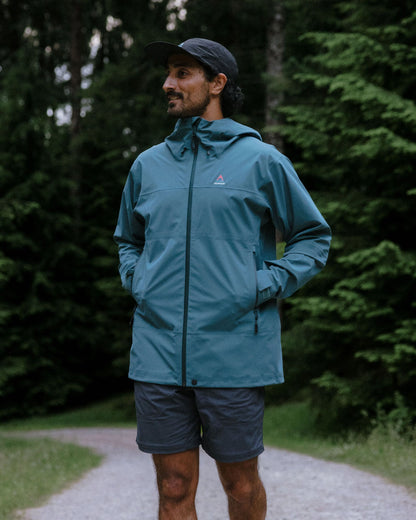 Trailscape Men's 3L Waterproof Jacket - Mediterranean - Lifestyle