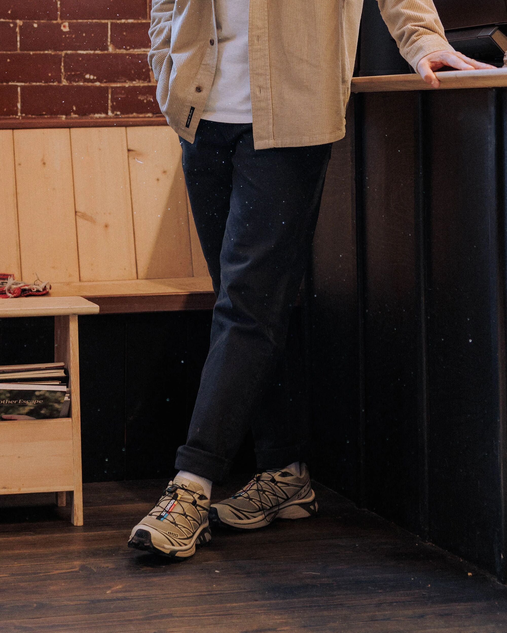 Farloche Organic Cotton Jeans - Black - Lifestyle