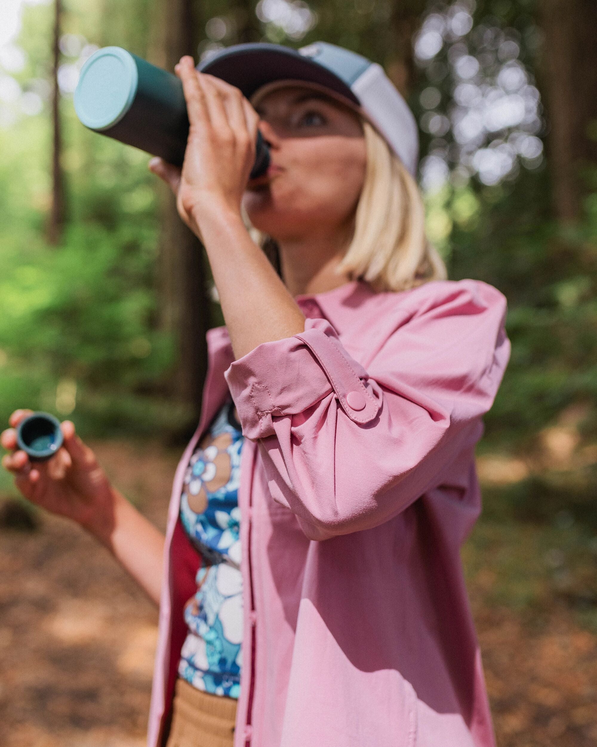 Navigate Stretch Shirt - Pink Haze - Lifestyle