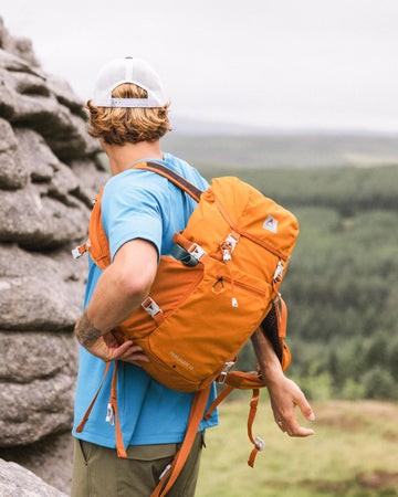 Trailscape Recycled 18L Backpack Sunrise Orange – Passenger
