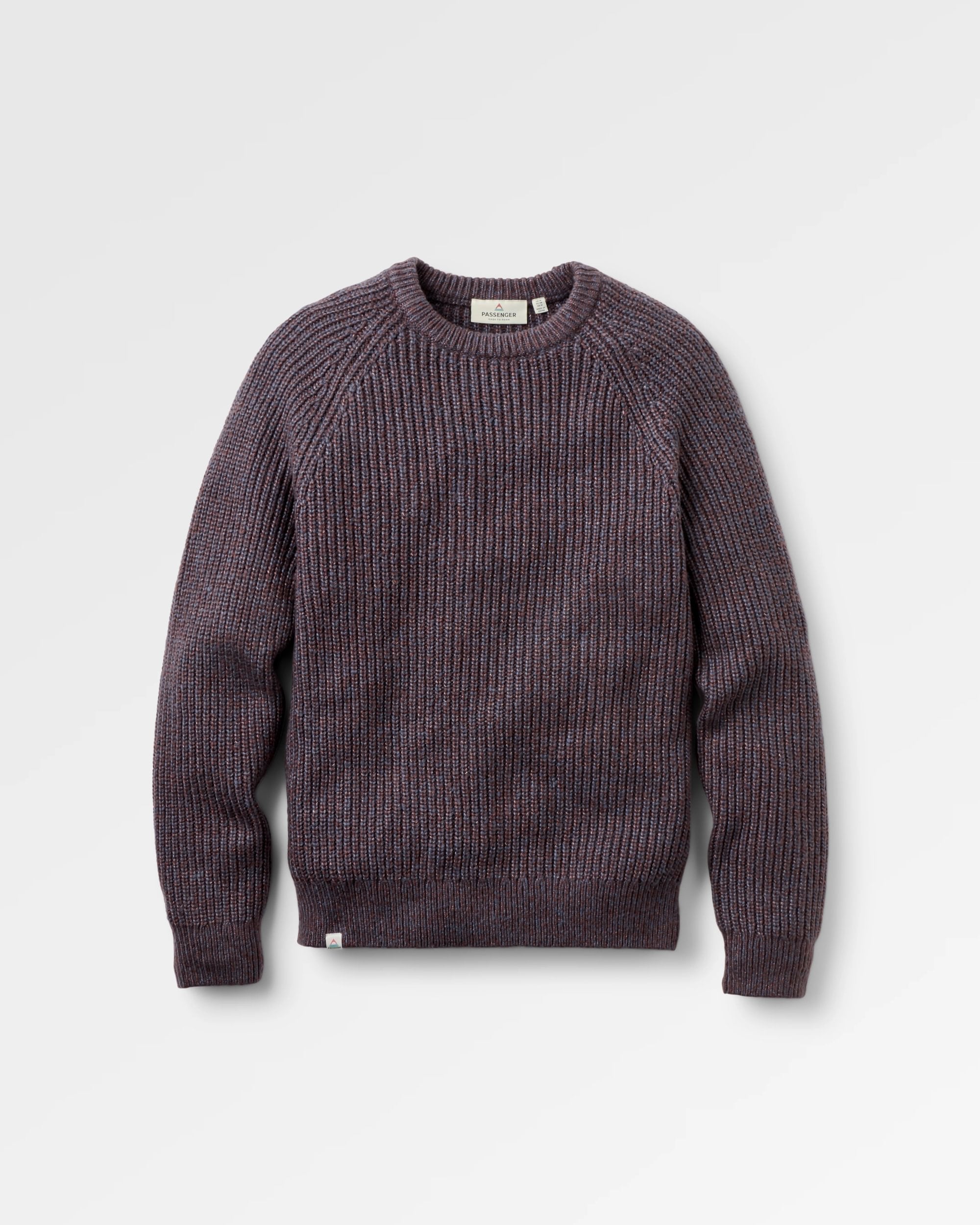 Fog Knitted Jumper - Charcoal - Flatlay