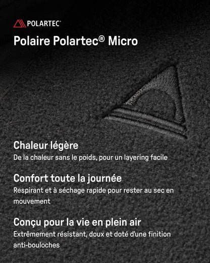 Switchback Micro Polartec® Fleece - Noir