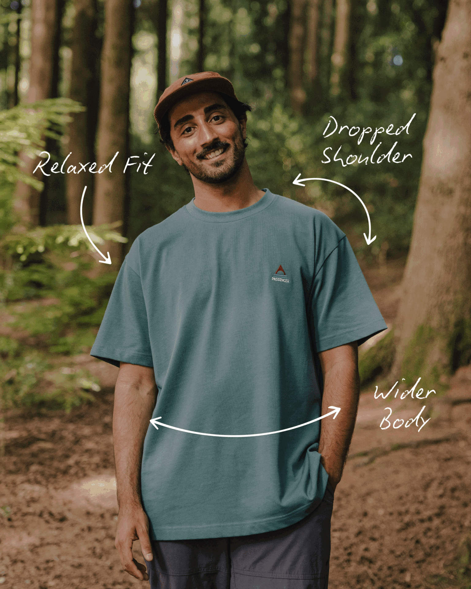 Heritage Recycled Relaxed Fit T-Shirt - Grape - 