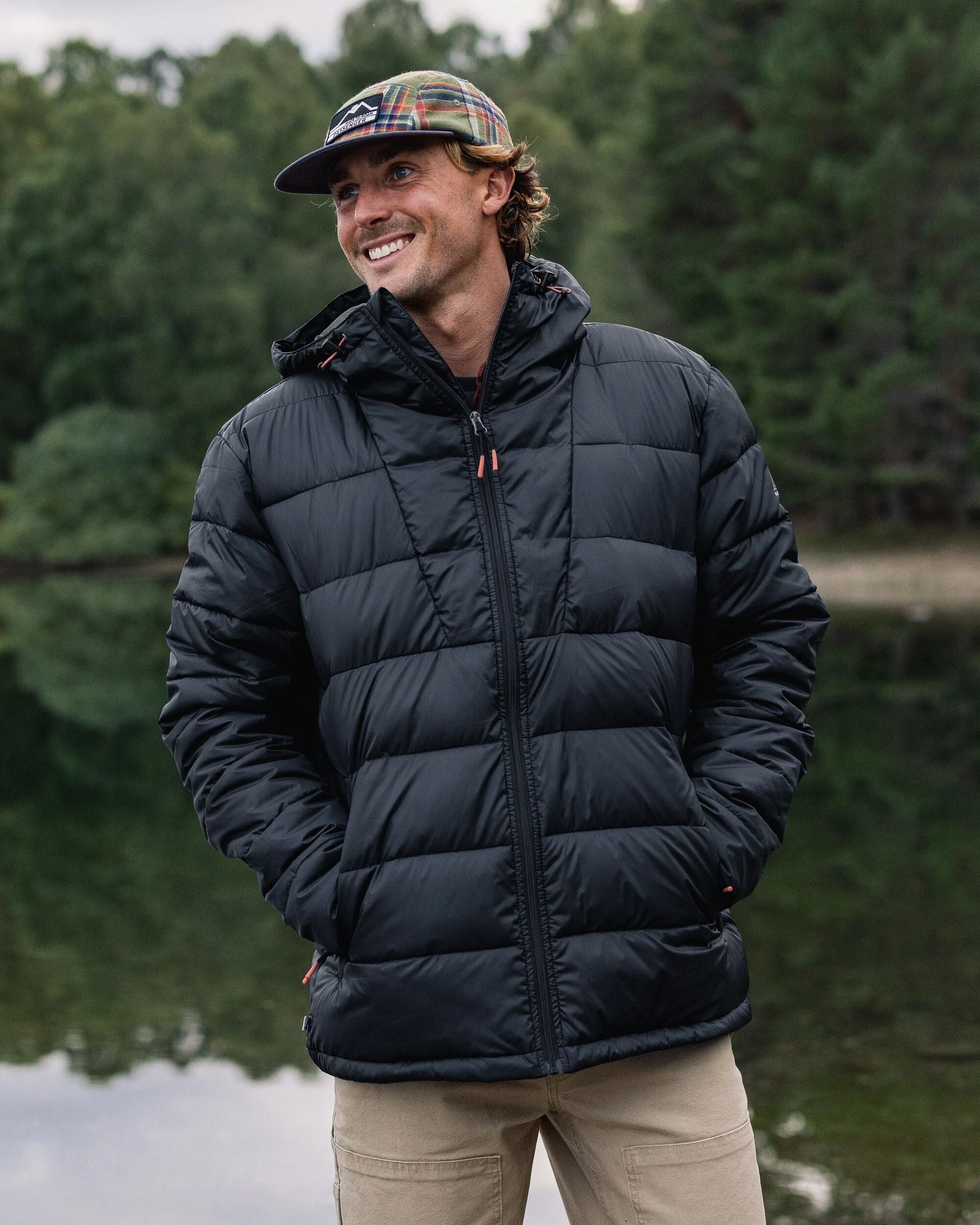 Chaqueta Aislante Reciclada Flynn - Negro