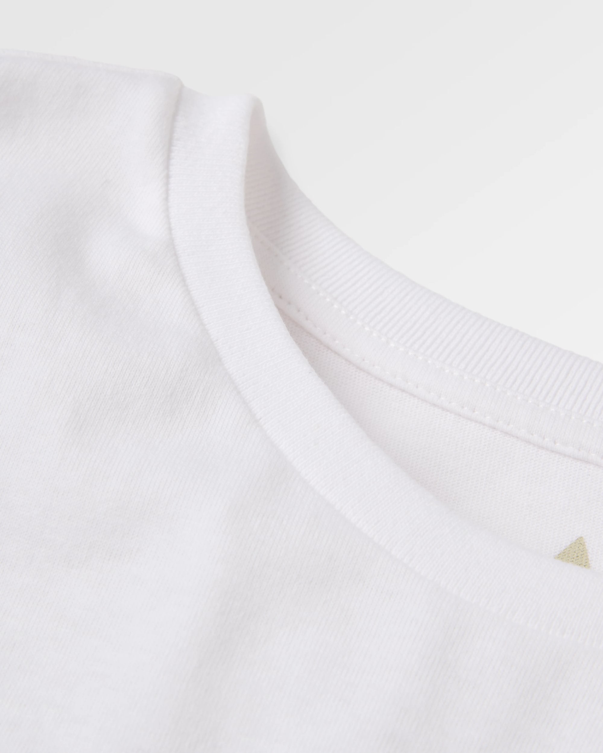 NWB Recycled Cotton T-Shirt - White - Flatlay