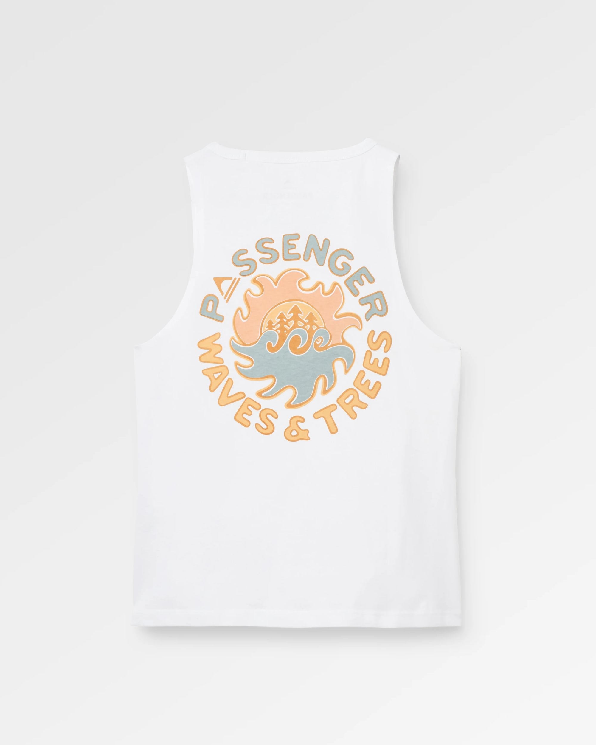 Dune Women's Recycled Cotton Vest - White - Flatlay