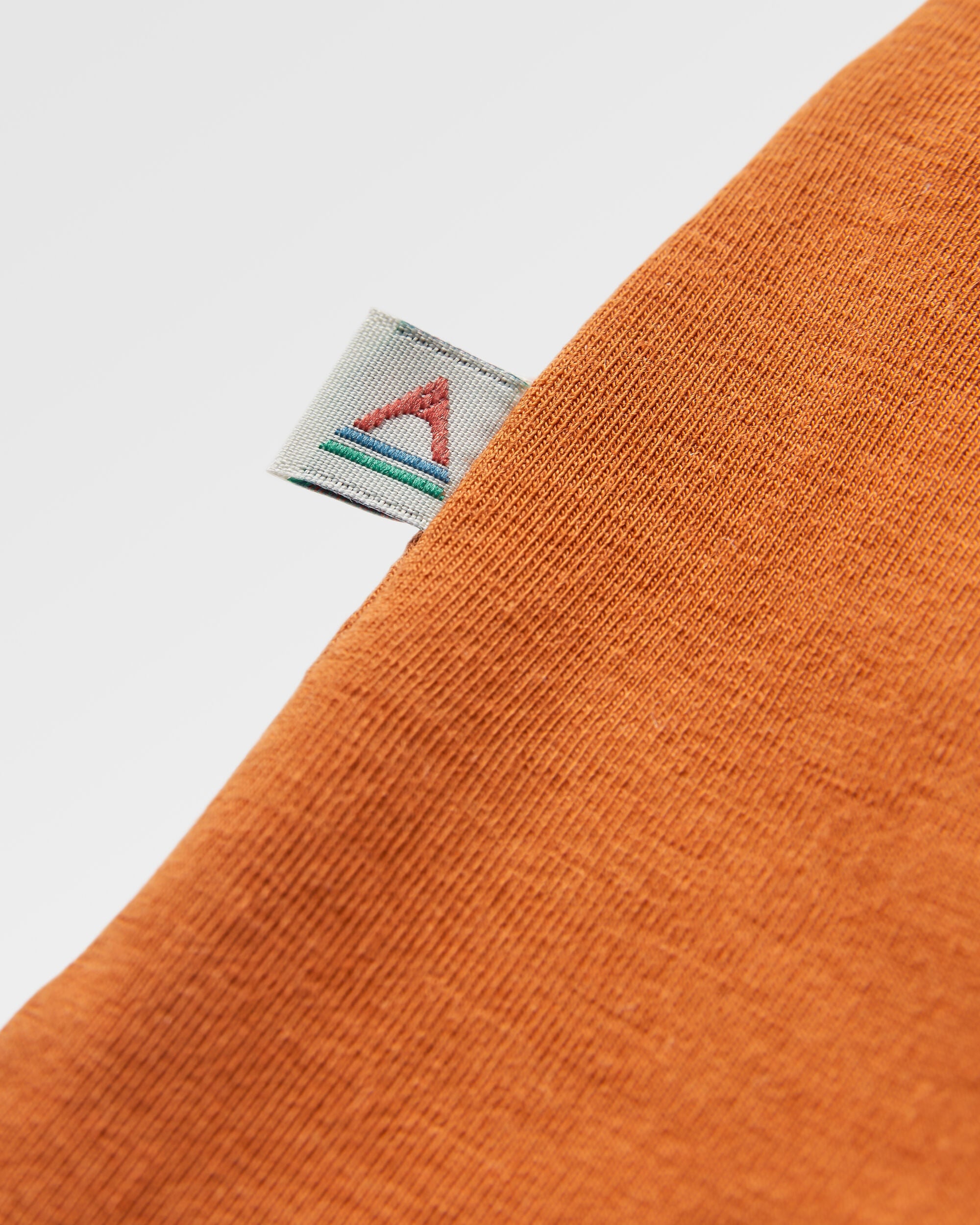 Roamer Men's Recycled Active T-Shirt - Glazed Ginger - Flatlay