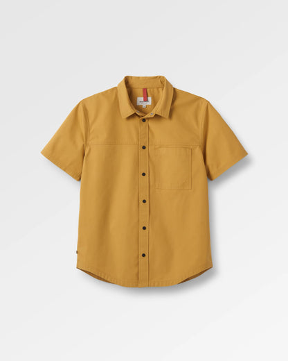 Way Ripstop Short Sleeve Shirt - Mustard Gold
