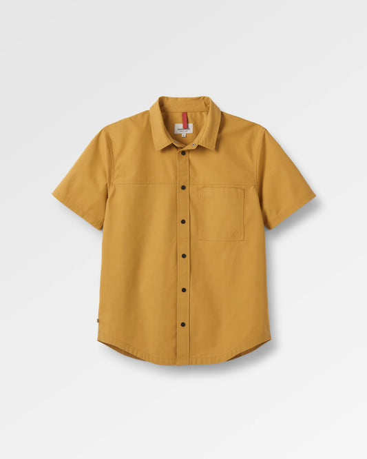 Way Ripstop Short Sleeve Shirt - Mustard Gold