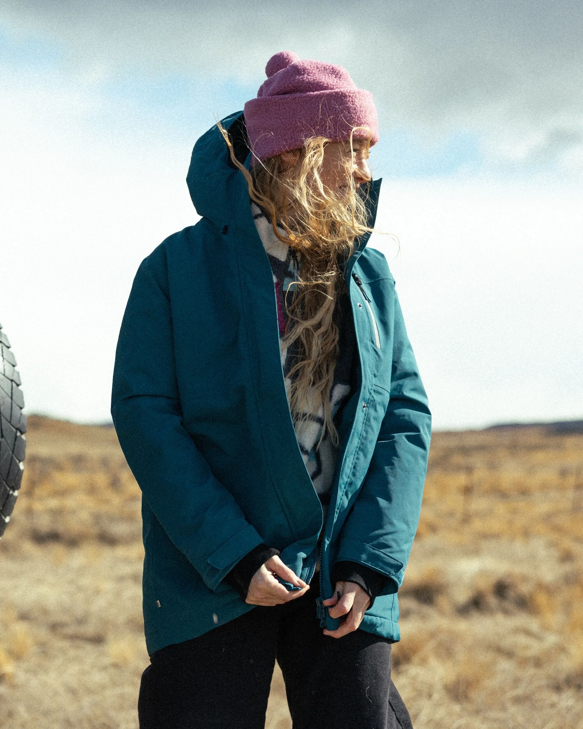 Cloudmont Waterproof Down Parka - Tidal Blue - Lifestyle