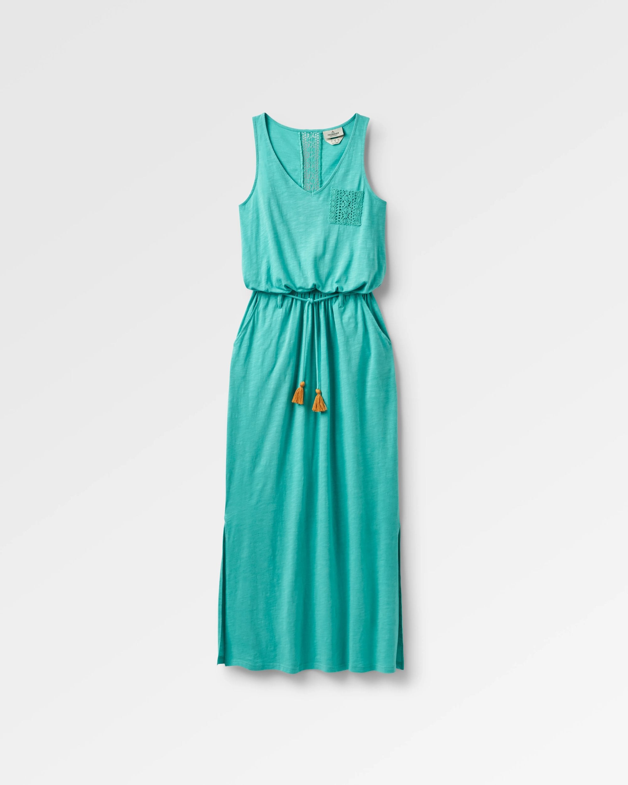 Rivergate Maxi Dress - Aqua - Flatlay