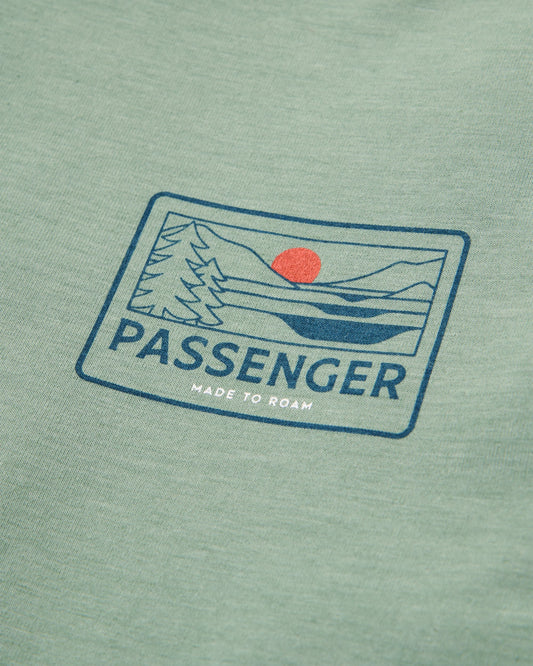 Roamscreen UPF50 Drirelease® Men's LS T-Shirt - Pistachio - Flatlay