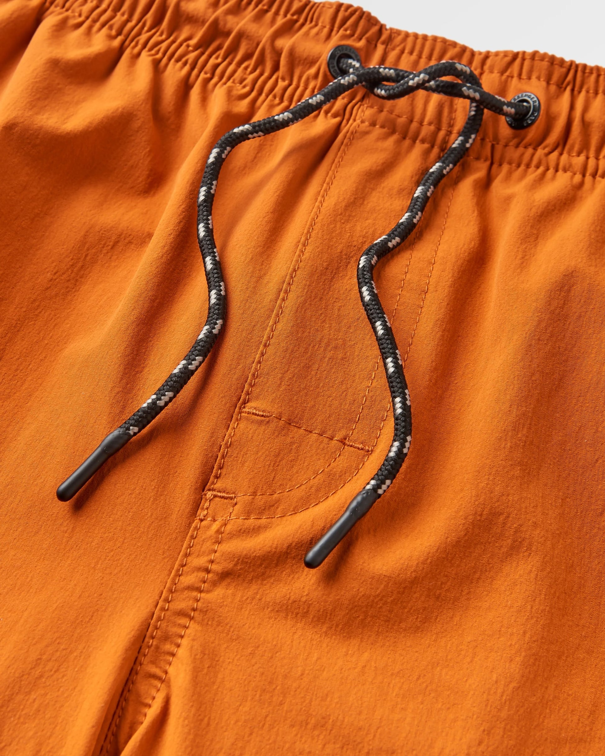 Drifter Beach Lined Short - Sunset Orange - Flatlay