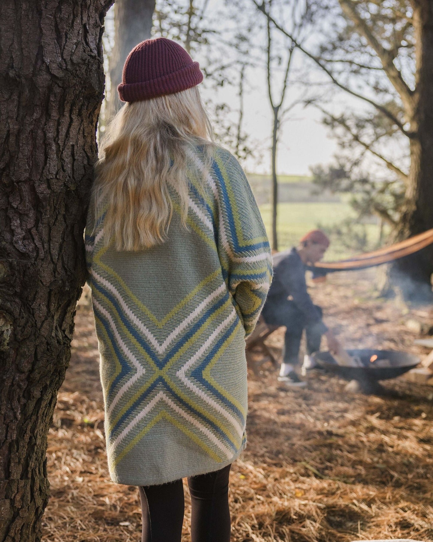 Homestead Recycled Cardigan - Pistachio