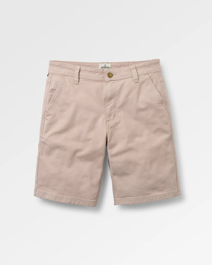 Vantage Cotton Canvas Short - Simply Taupe - Flatlay