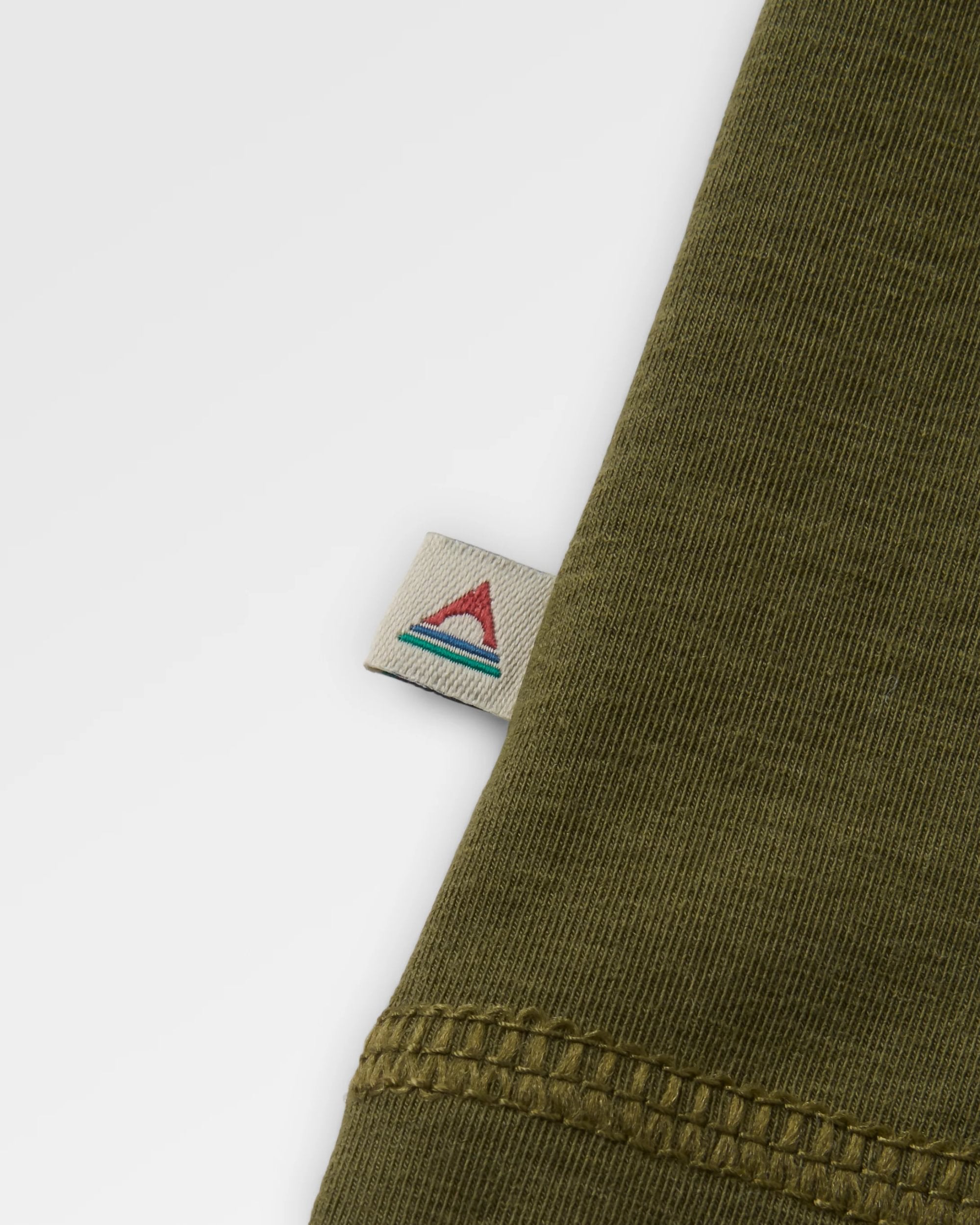 Classic Logo Drirelease® Active T-Shirt - Khaki - Flatlay