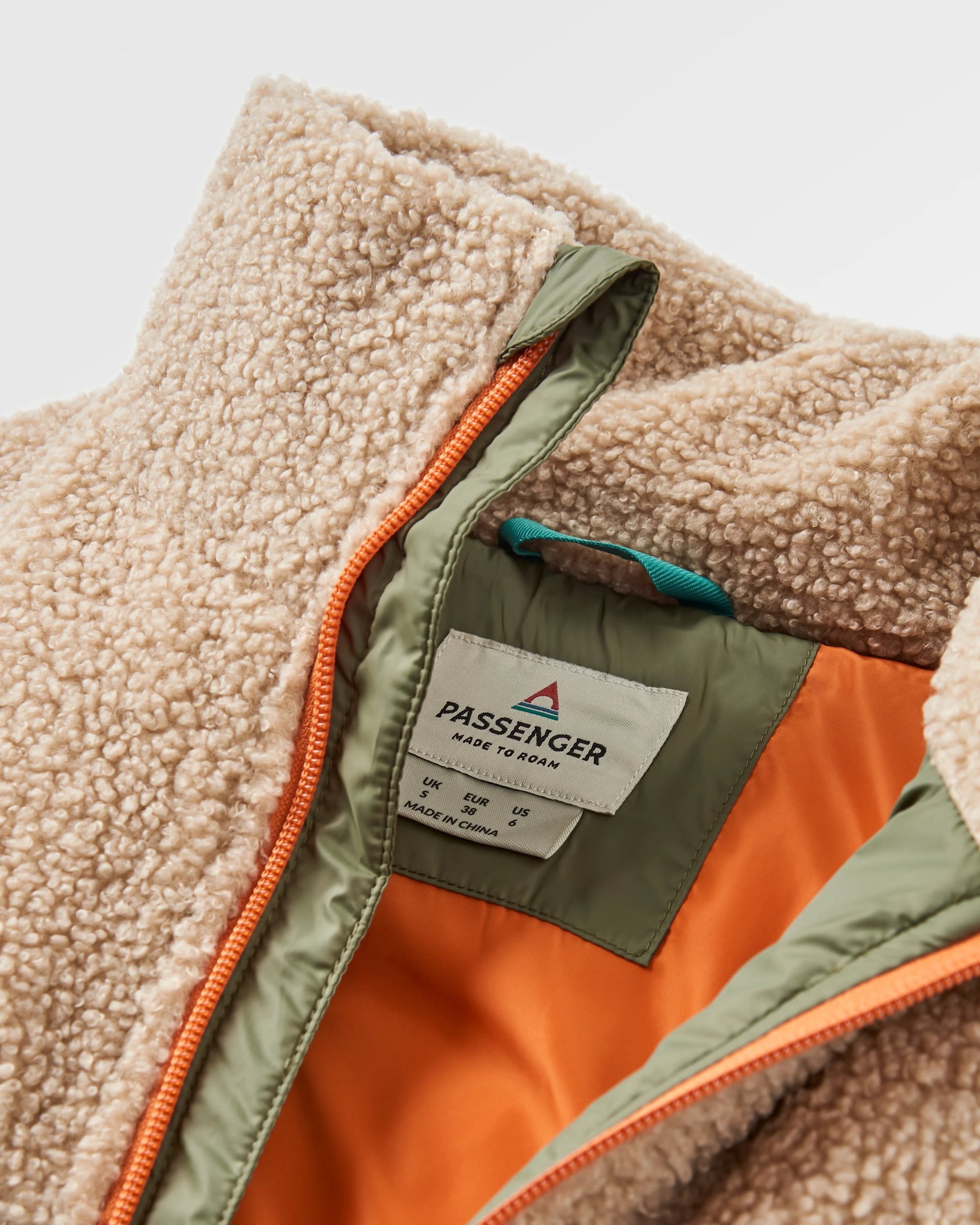 Inspire Recycled Insulated Vest - Dusty Olive - Flatlay